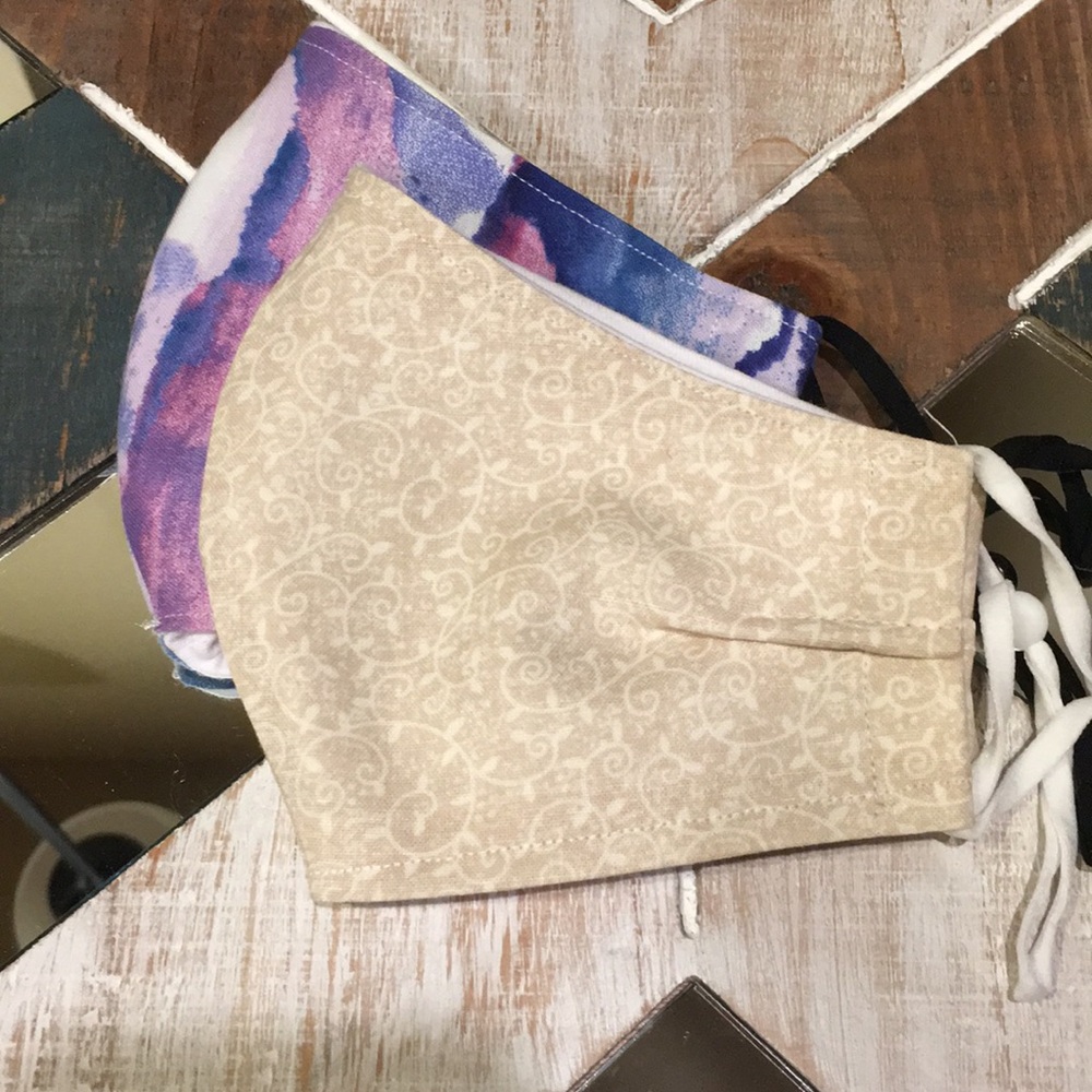 Fun Handmade Fitted Face Masks